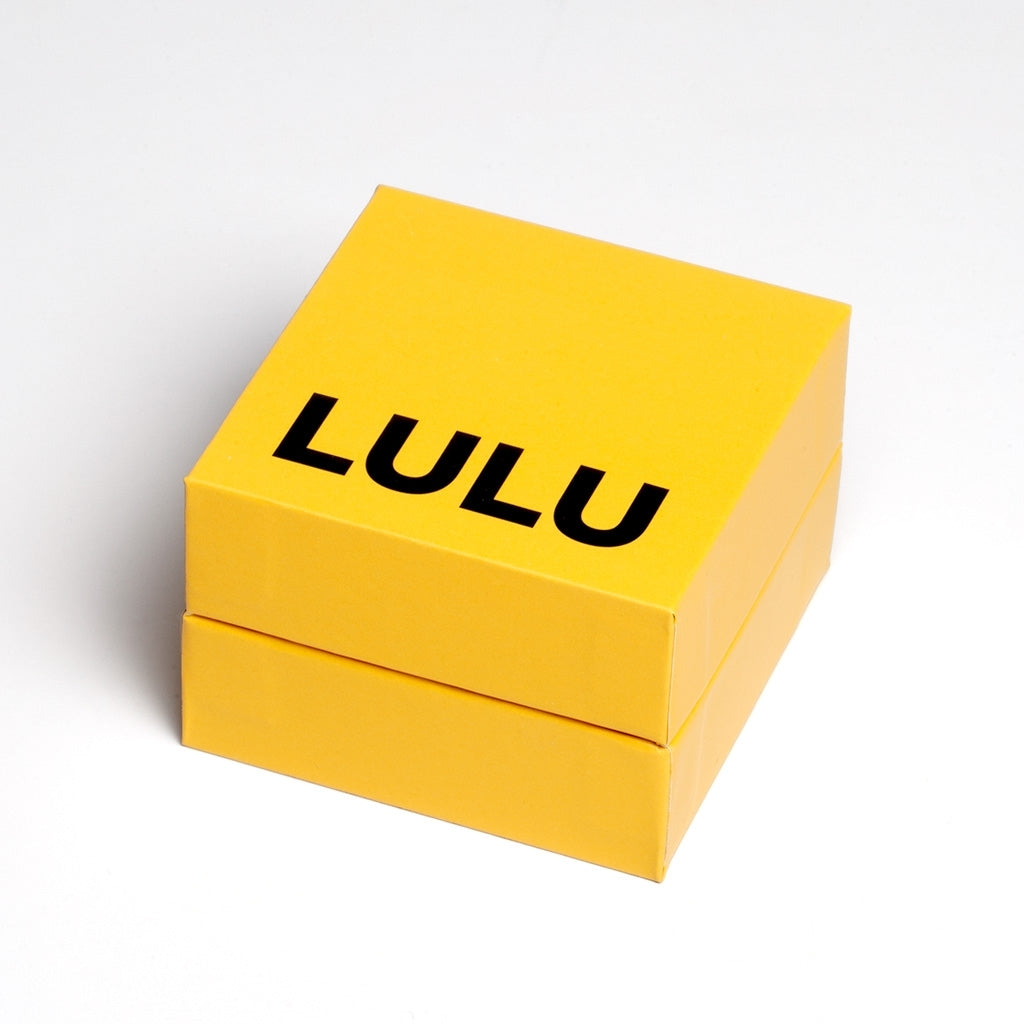 LULU Copenhagen Jewelry Box for Hoops Display Soft Yellow