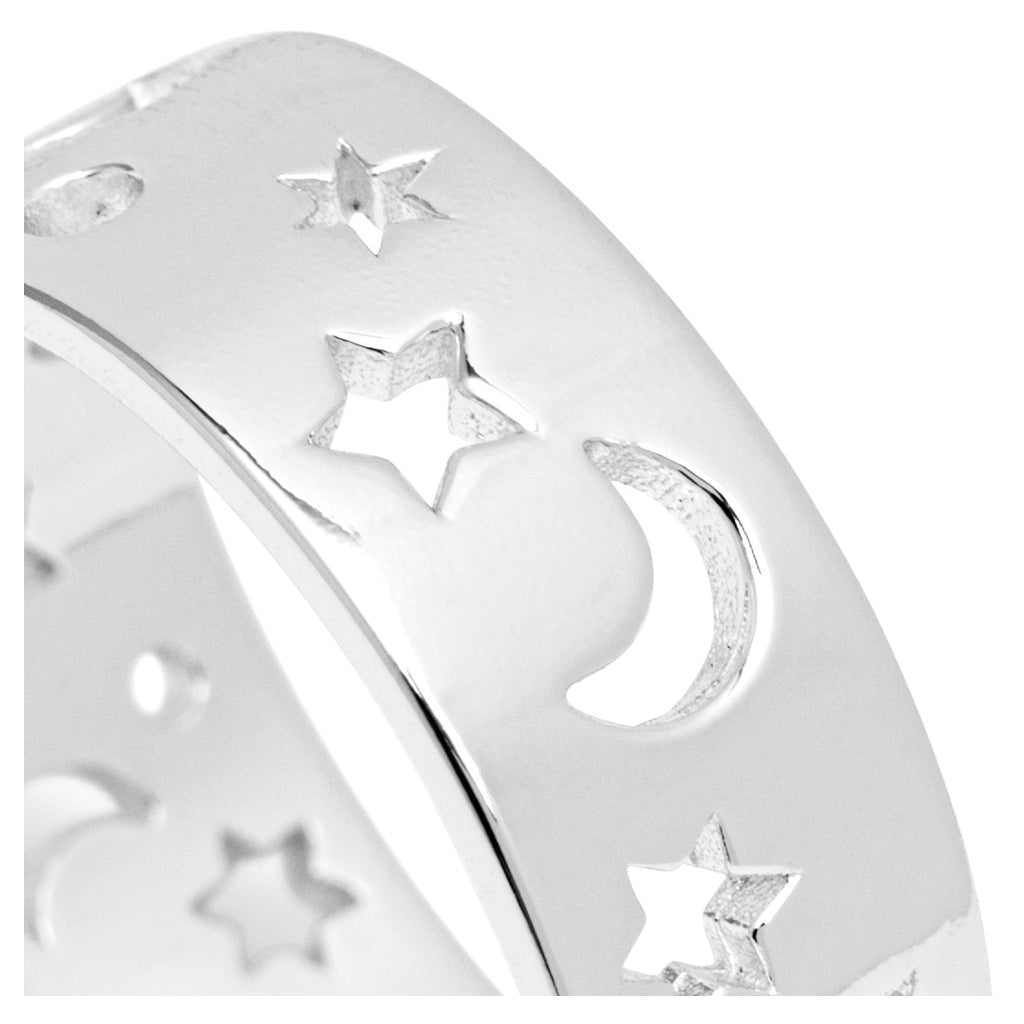 LULU Copenhagen Stardust Ring Rings Sølv