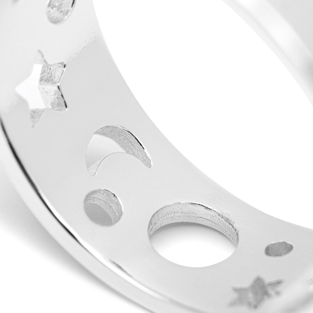 LULU Copenhagen Stardust Ring Rings Sølv