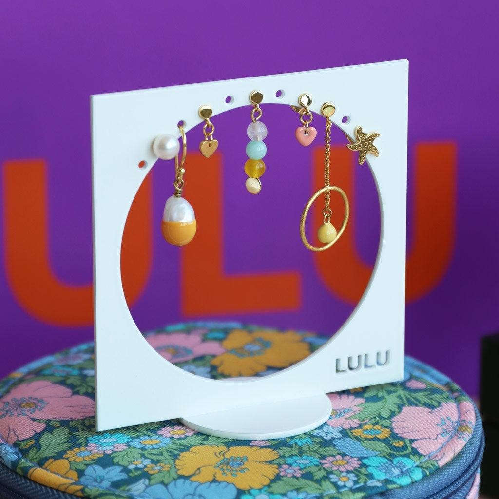 LULU Copenhagen Starfish ørering 1 stk Ear stud, 1 pcs Forgyldt