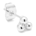 Trio ørering 1 stk - Silver Plated