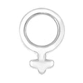 Venus ørering 1 stk - Sølv