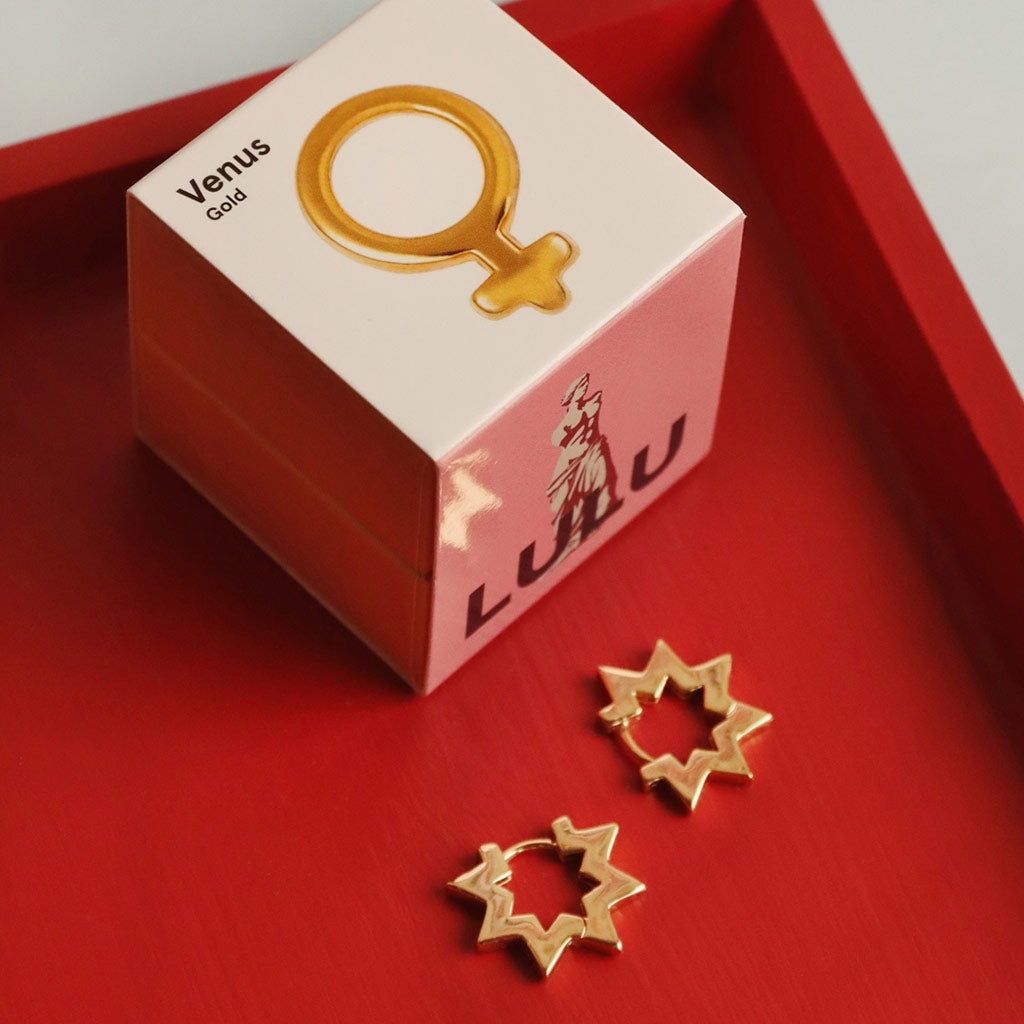 LULU Copenhagen Venus ørering 1 stk Ear stud, 1 pcs Sølv