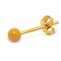 Color Ball ørering 1 stk - Marigold